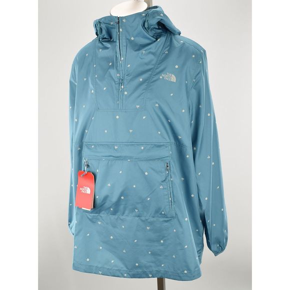 The North Face Jackets & Blazers - THE NORTH FACE Storm Blue FLORAL Fanorak LARGE